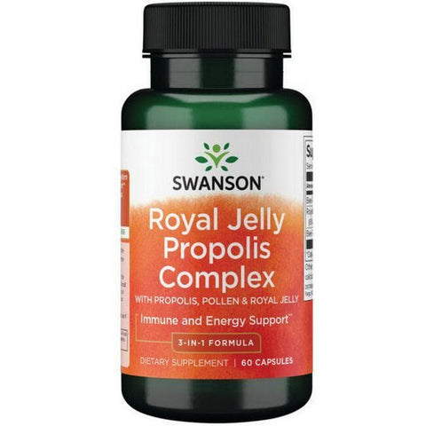 Royal Jelly Propolis Complex 60 Caps by Swanson Vitamins