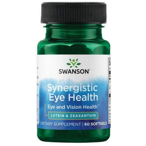 Synergistic Eye Health Lutein And Zeaxanthin 60 Softgels by Swanson Vitamins