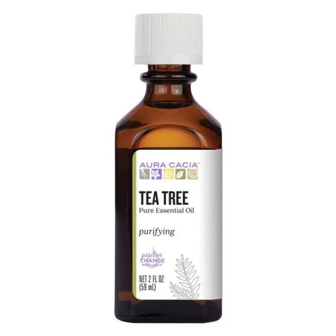 Aura Cacia, Essential Oil Tea Tree, (melaleuca alternafolia) 2 Fl Oz