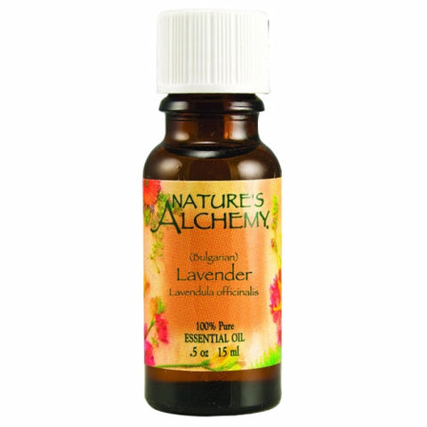 Natures Alchemy, Essential Oil, Lavender Bulgarian 0.5 Oz