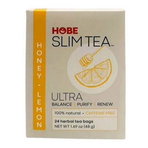 Hobe Labs, Ultra Slim Tea, Honey Lemon 24 Bags