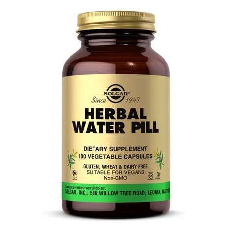 Solgar, Natural Herbal Diuretic Vegetable Capsules, 100 V Caps