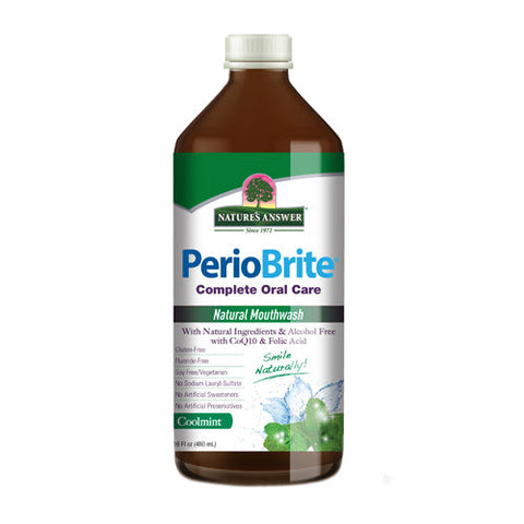 Nature's Answer, PerioBrite Mouthwash, Cool Mint, 16 fl oz