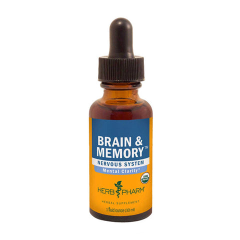 Herb Pharm, Brain & Memory Tonic, 1 oz