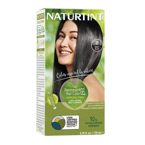 Naturtint, Ebony Black (1n), 5.28 oz