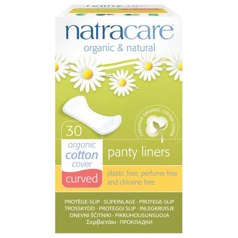 Natracare, Panty Shields, Curved, 30 Count