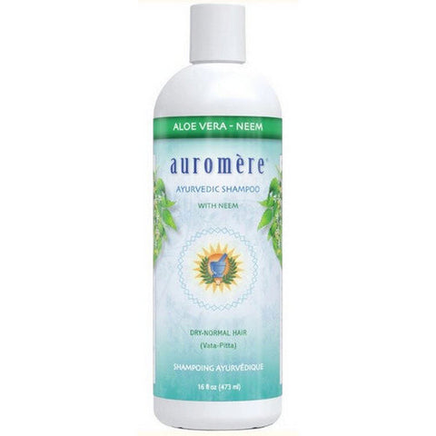 Auromere, Ayurvedic Shampoo Aloe Vera-Neem, 16 oz