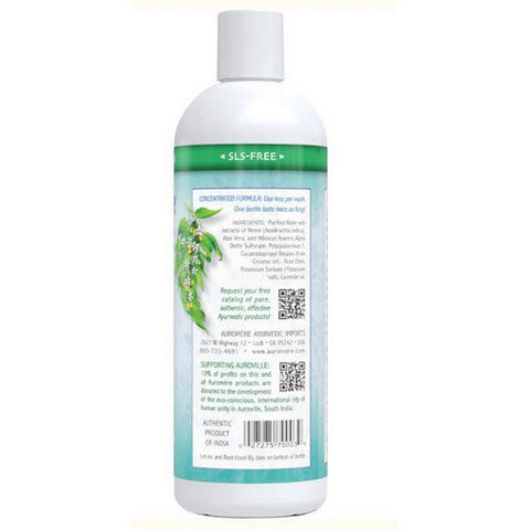 Auromere, Ayurvedic Shampoo Aloe Vera-Neem, 16 oz