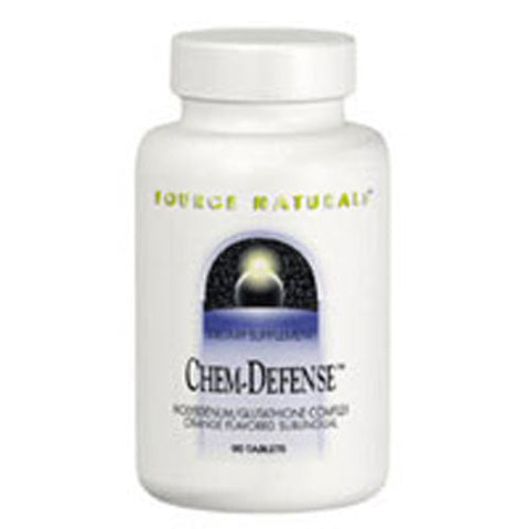 Source Naturals, Chem-Defense Sublingual, Orange 90 Tabs