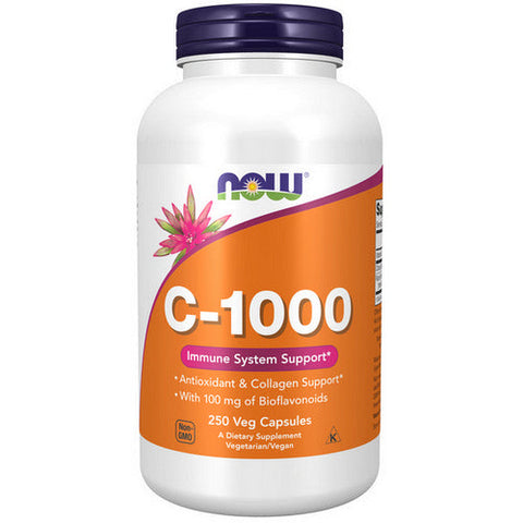 Now Foods, VitaminC-1000, 250 Caps