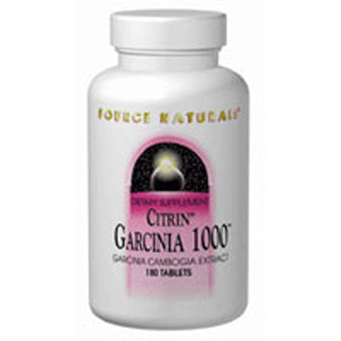 Source Naturals, Garcinia, 1000 mg, 180 Tabs