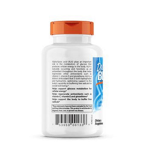 Doctors Best, Best Alpha Lipoic Acid, 600 mg, 60 Veggie Caps