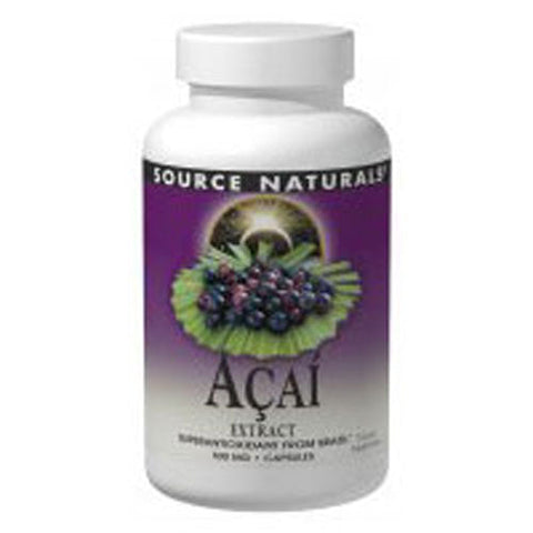 Source Naturals, Acai Extract, 120 Caps