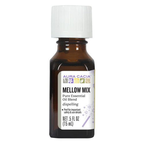 Aura Cacia, Essential Solutions Oil, Mellow Mix 0.5 Oz