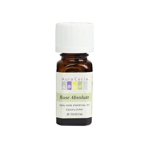 Aura Cacia, Essential Oil Rose Absolute, (Rosa Centifolia) 0.125 Oz