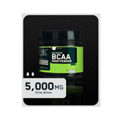 Optimum Nutrition, BCAA 5000 UnflavoredPowder, Unflavored 336 Grams