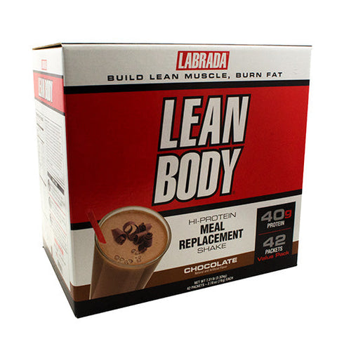 LABRADA NUTRITION, Lean Body Powder, Chocolate 42 CT