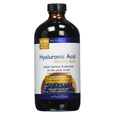 Neocell Laboratories, Pure Hyaluronic Acid. Blueberry Liquid, 16 oz