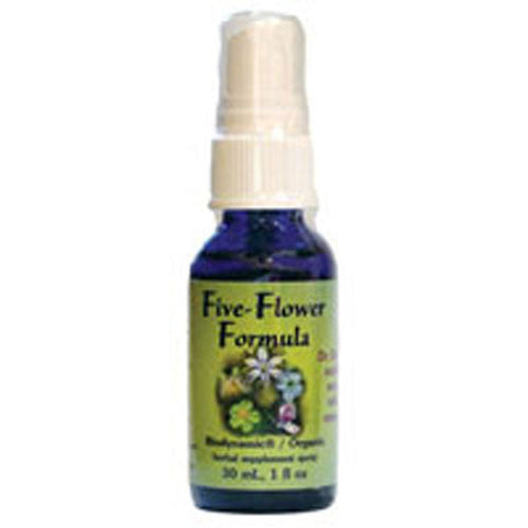 Flower Essence Services, Five-Flower Formula, 0.25 oz