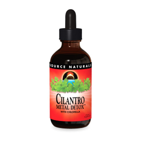 Source Naturals, Cilantro Metal Detox Liquid, with Chlorella 2 fl oz
