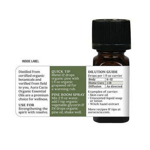 Aura Cacia, Essential Oil, Pine 0.25 oz