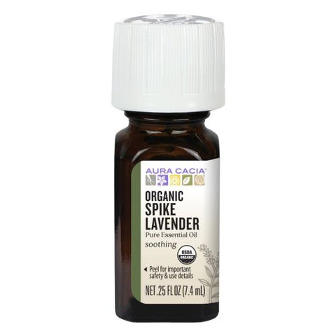 Aura Cacia, Essential Oil, Lavender Spike 0.25 oz