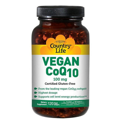 Country Life, CoQ10, 100mg, 120 softgels