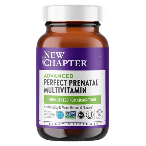 New Chapter, Perfect Prenatal Multivitamin, 192 tabs