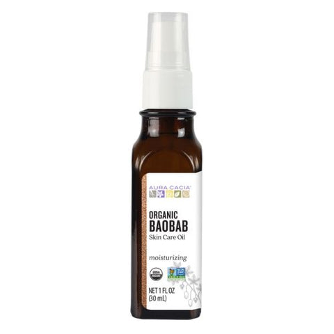 Aura Cacia, Organic Skincare Oil, Baobab 1 oz