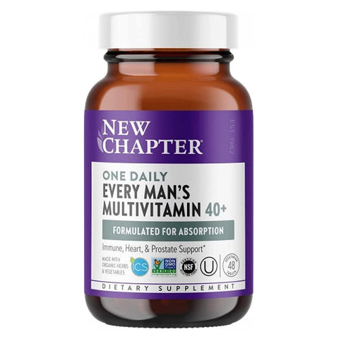 New Chapter, Every Man's One Daily 40 Plus, 48 tabs