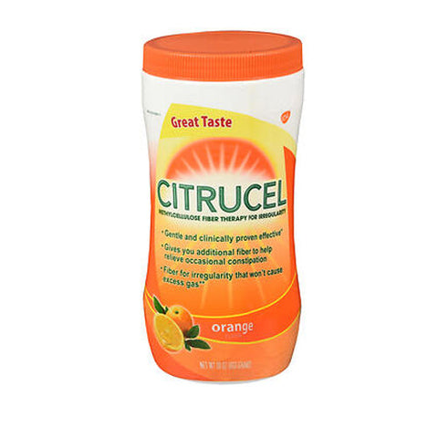 Citrucel, Fiber Therapy Powder Orange, 30 Oz