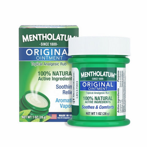 Mentholatum, Original Ointment Soothing Relief Aromatic Vapors, 1 Oz