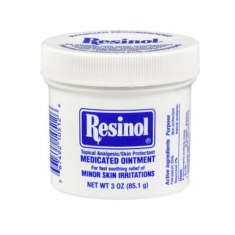 Resinol, Topical Analgesic/Skin Protectant Medicated Ointment, 3.5 Oz