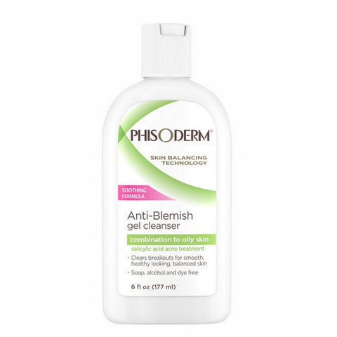 Phisoderm, Anti-Blemish Gel Cleanser, 6 oz