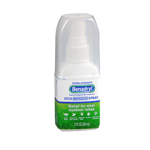 Benadryl, Itch Relief Spray Extra Strength, 2 Oz