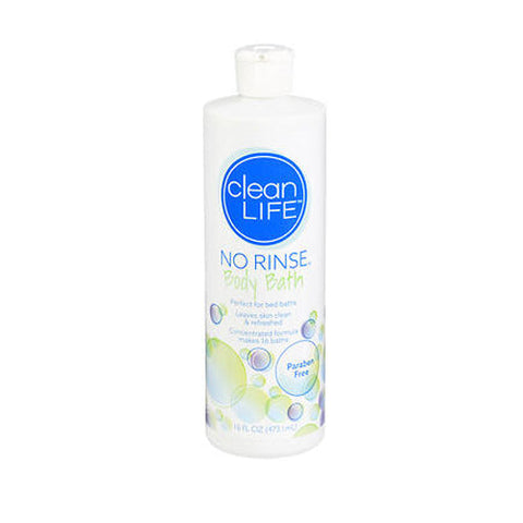 No Rinse, No Rinse Body Bath Wash, 16 Oz