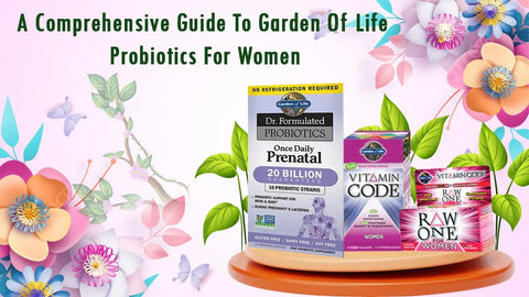 This picture shows three different probiotica products from garden of life 