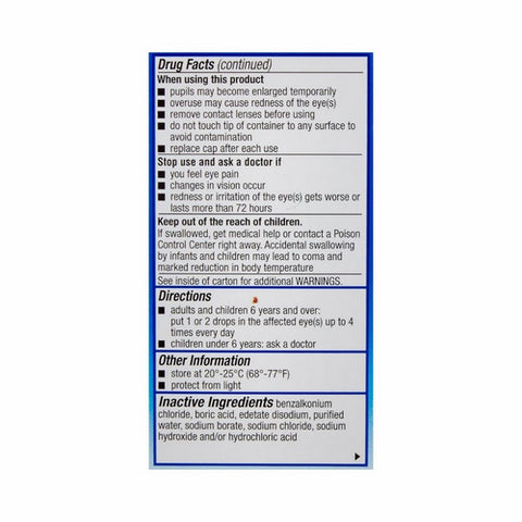 Alcon, Naphcon A Eye Allergy Relief Drops, 15 ml