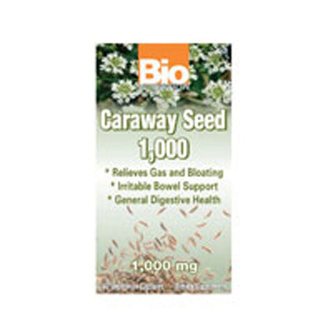 Bio Nutrition Inc, Caraway Seed, 1000 IU 60 VEG CAPS