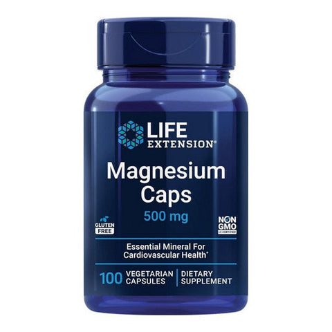 Life Extension, Magnesium Caps, 500 mg, 100 Vcaps