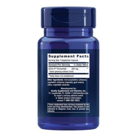 Life Extension, Ginseng Energy Boost, 30 Veg Caps
