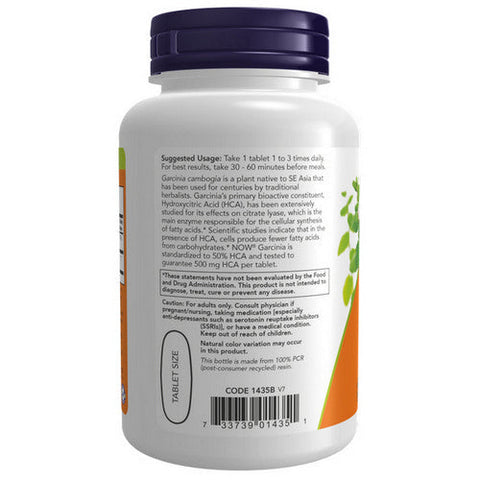 Now Foods, Garcinia, 1000 mg, 120 Tab