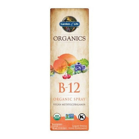 Garden of Life, Organics Organics B12 Spray, 2 Oz