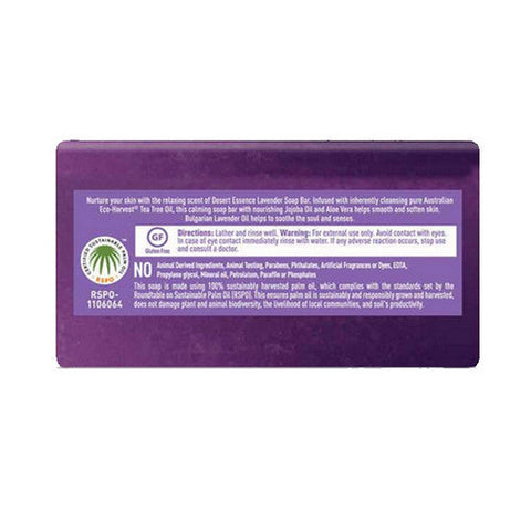 Desert Essence, Lavender Bar Soap, 5 Oz