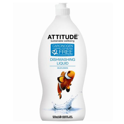 Attitude, Dishwashing Liquid, Wildflowers 23.7 Oz