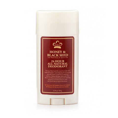 Nubian Heritage, Honey & Blackseed Deodorant, 2.25 Oz