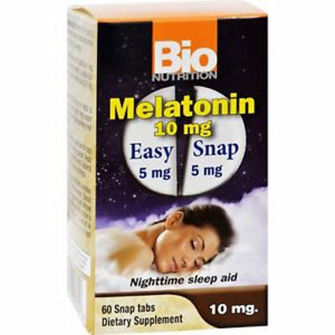 Bio Nutrition Inc, Melatonin, 10 mg, 60 Tabs