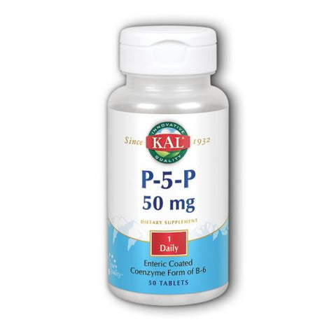Kal, P-5-P, 50 mg, 50 Tabs