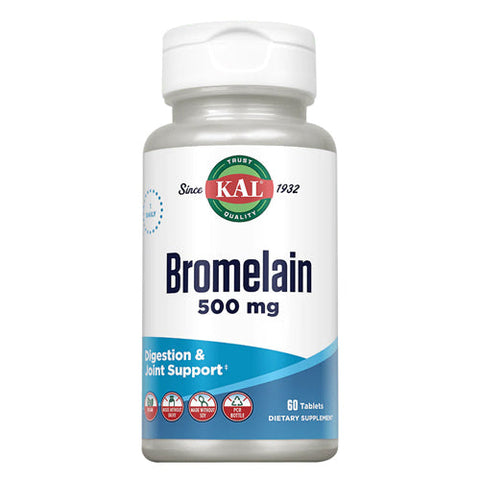 Kal, Bromelain, 500 Mg, 60 Tabs