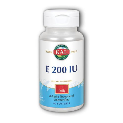 Kal, E 200, 200 IU, 90 Softgels